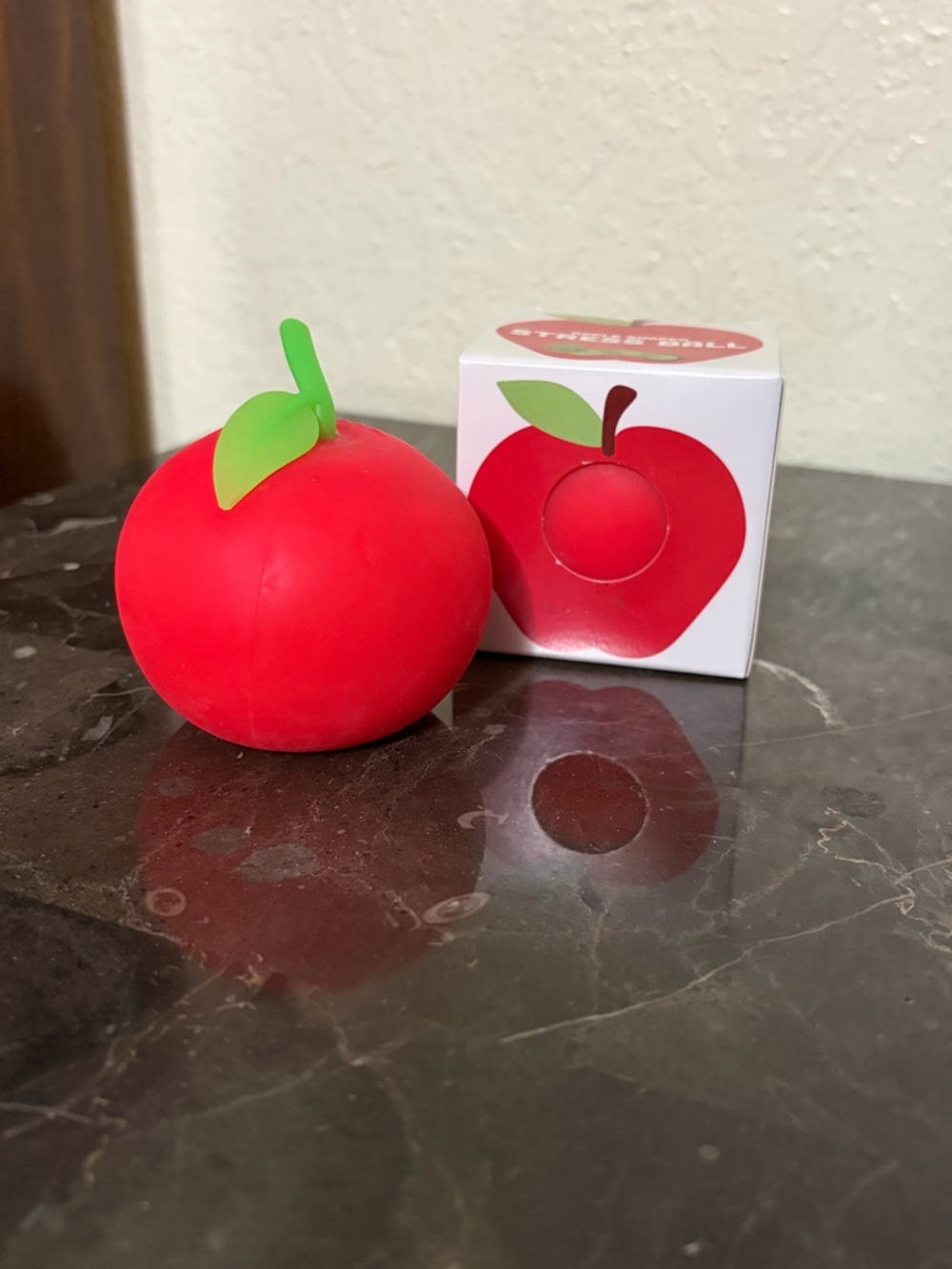 Apple Shaped Stress Squishy